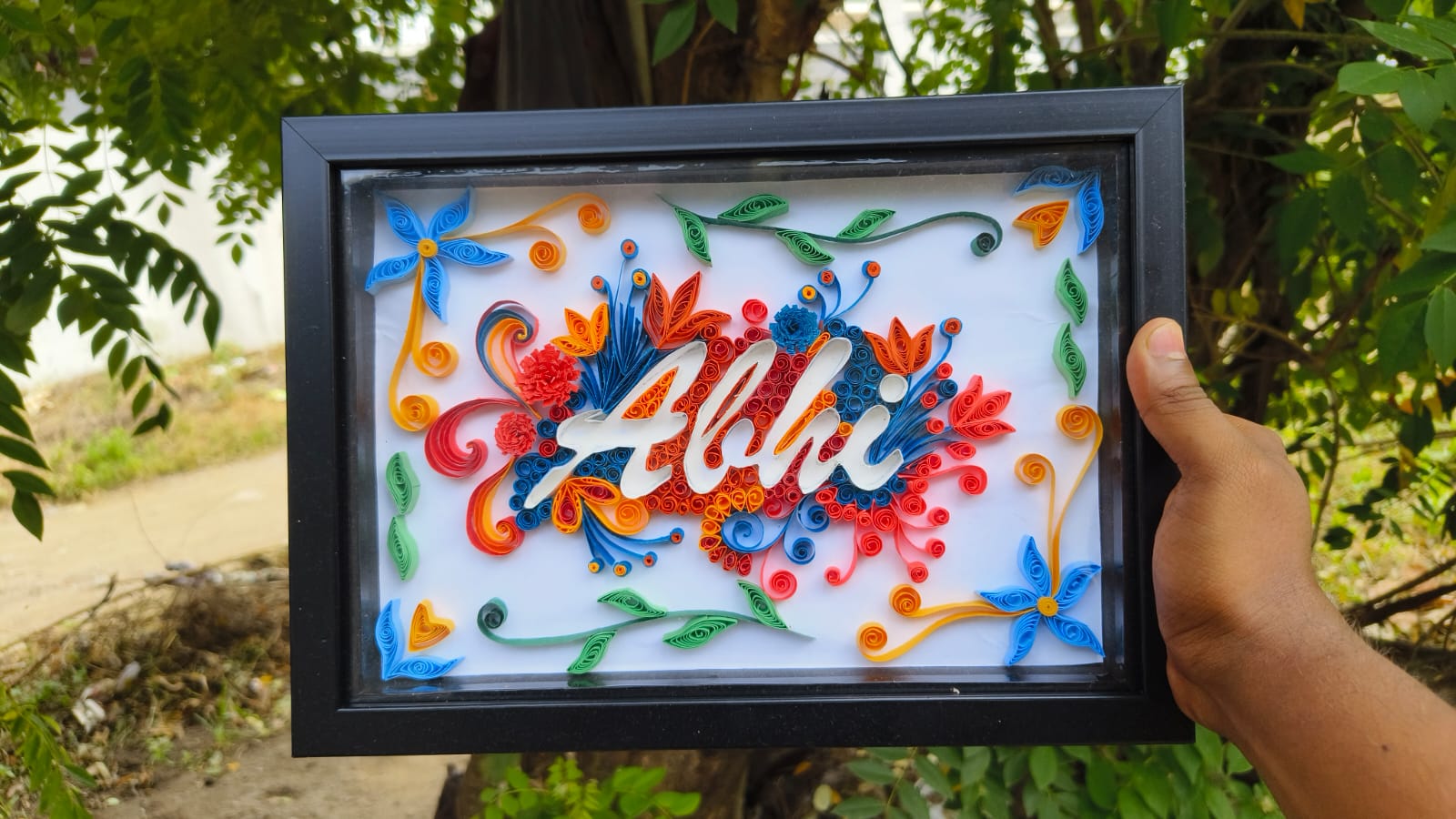 Quilling Frame Art