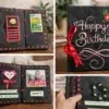 Handmade Personalized Scrapbook – Custom Memory Book for Couples, Friends & Family