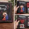 Handmade Personalized Scrapbook – Custom Memory Book for Couples, Friends & Family