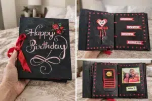 Handmade Personalized Scrapbook – Custom Memory Book for Couples, Friends & Family 3 Handmade Personalized Scrapbook – Custom Memory Book for Couples, Friends & Family